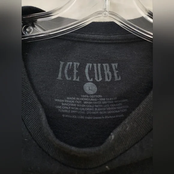 Ice Cube Graphic Black T-Shirt, Sz LG - Picture 3 of 9